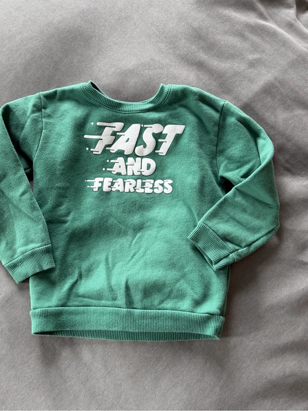 Garanimals Green "Fast and Fearless" Sweatshirt